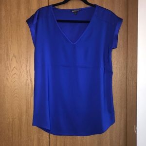 Express Blouse, Blue, Medium